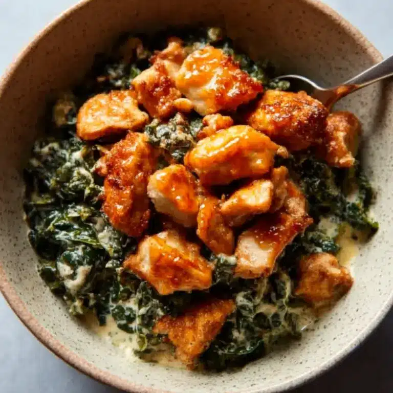 Crispy Buffalo Tofu with Caesar Salad Recipe