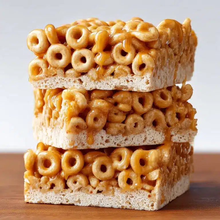 Peanut Butter Cheerio Bars Recipe