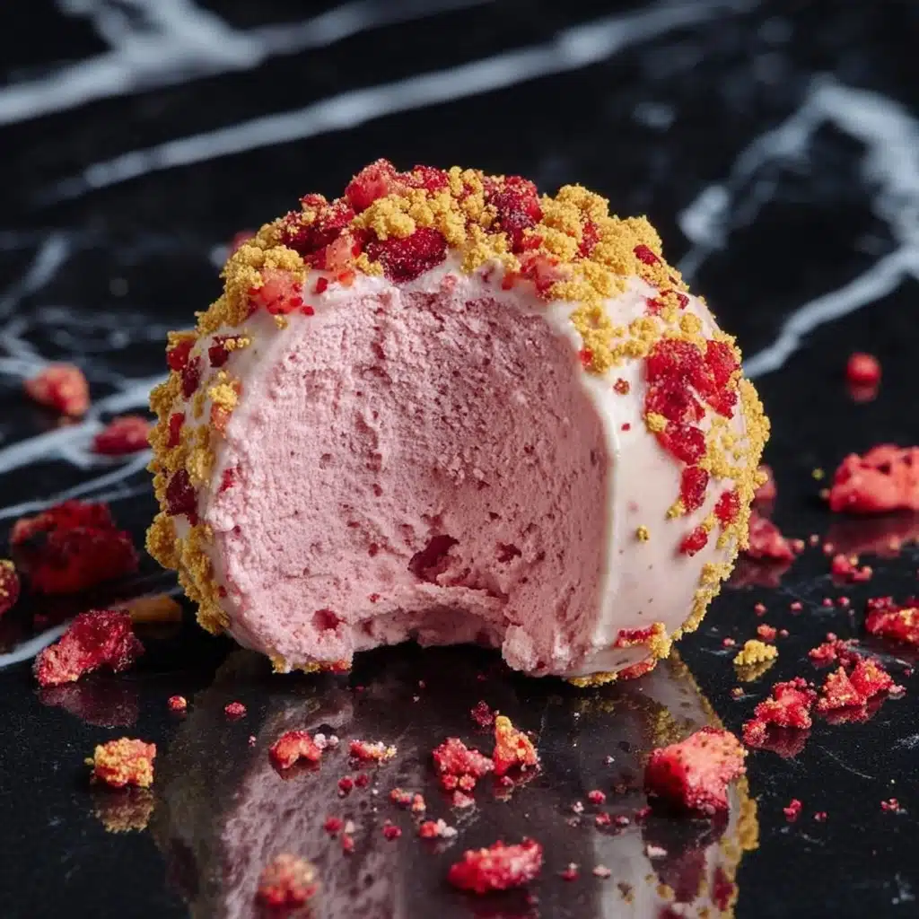 Strawberry Shortcake No Bake Balls Recipe - Recipe Image