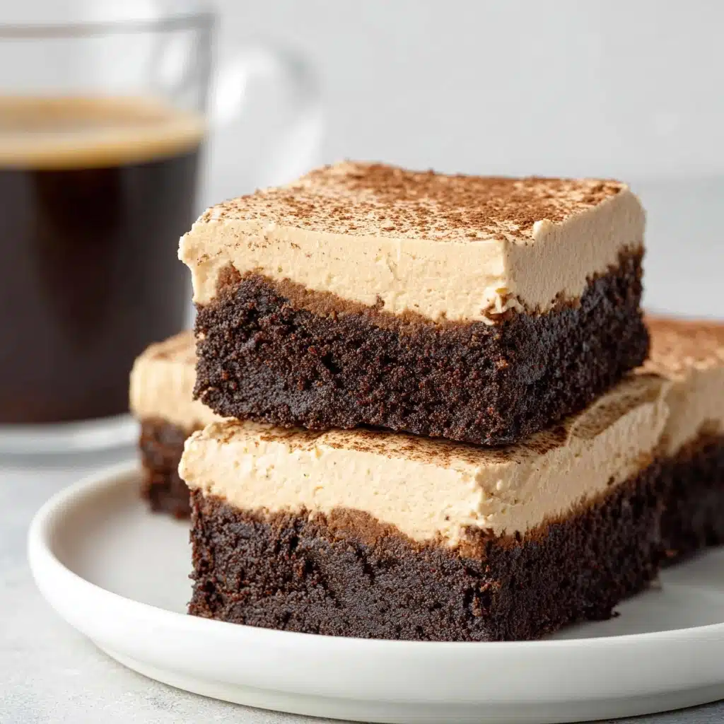 Frosted Coffee Brownies Recipe - Recipe Image