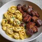 Buttery Steak Tortellini Recipe