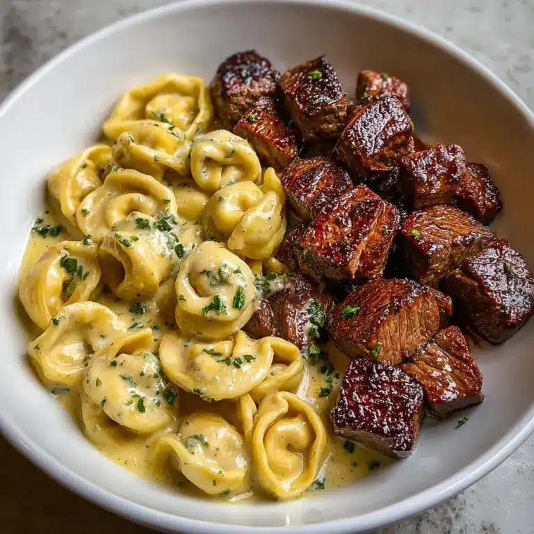 Buttery Steak Tortellini Recipe