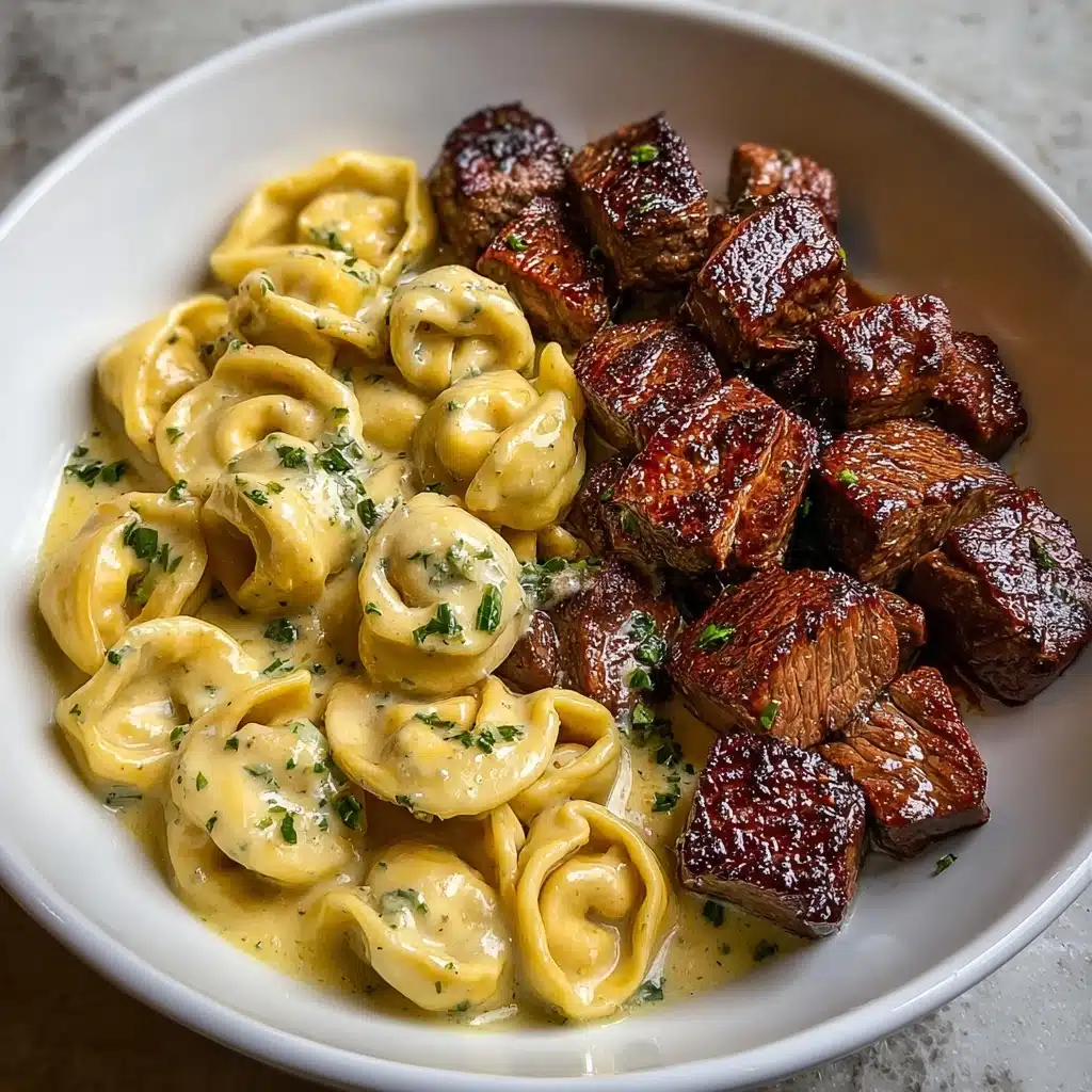 Buttery Steak Tortellini Recipe