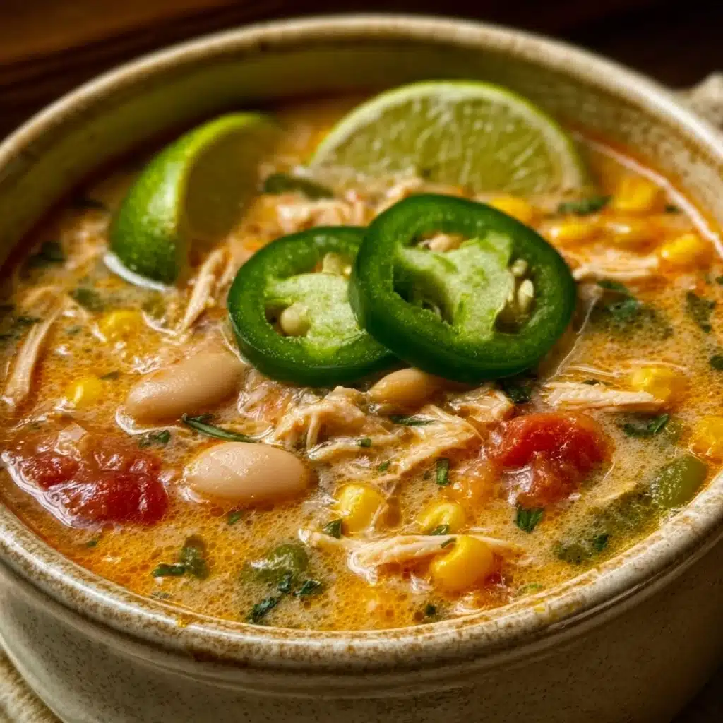 Cajun White Chicken Chili Recipe - Recipe Image