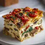 Loaded Veggie White Lasagna Recipe