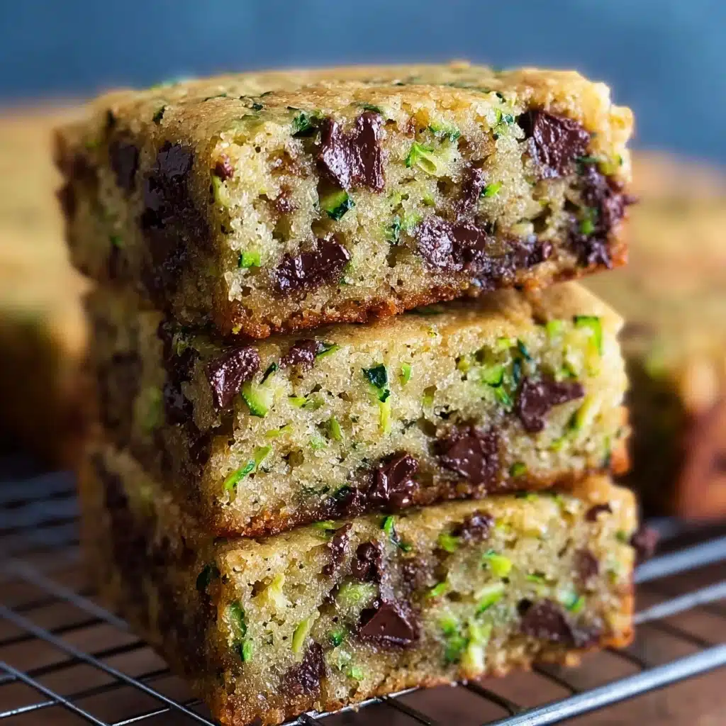 Chocolate Chip Zucchini Bars Recipe - Recipe Image