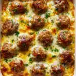 Dump-and-Bake Meatball Casserole Recipe