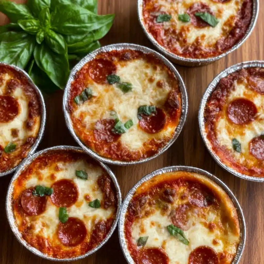 Pizza Pot Pies Recipe - Recipe Image