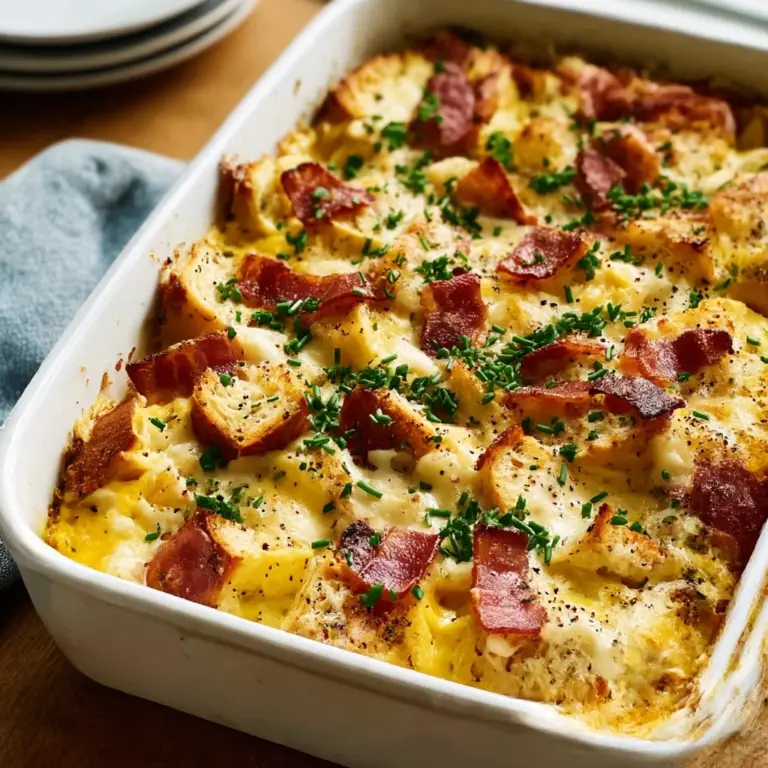 Easy Eggs Benedict Casserole Recipe