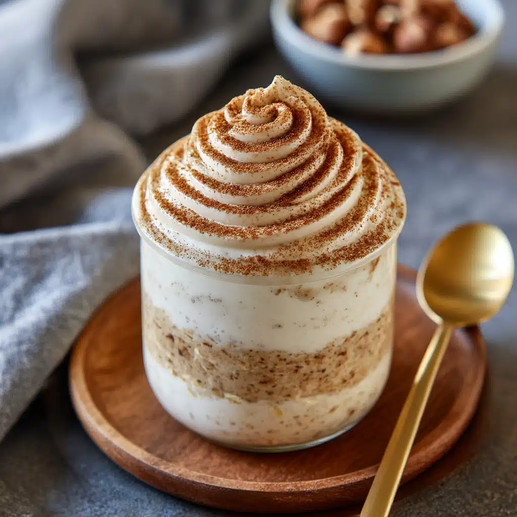 Cinnamon Roll Overnight Oats Recipe - Recipe Image