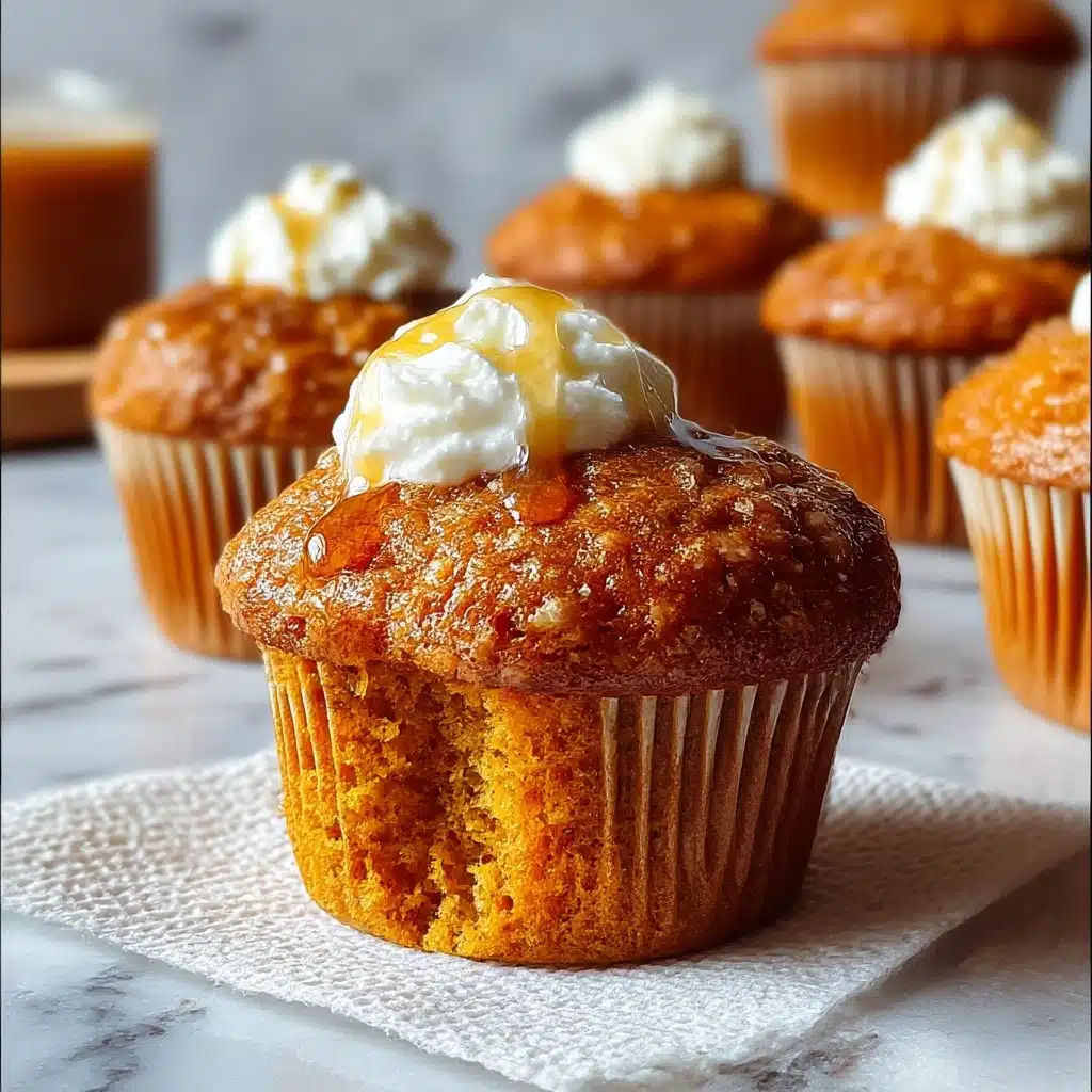 Greek Yogurt Pumpkin Muffins Recipe - Recipe Image