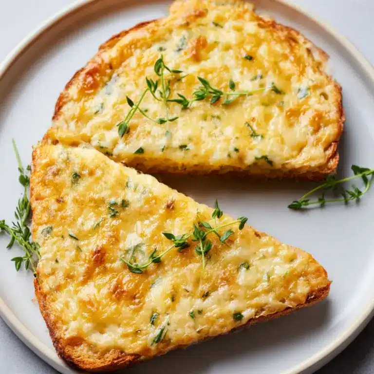 Egg and Cheese Toasts Recipe