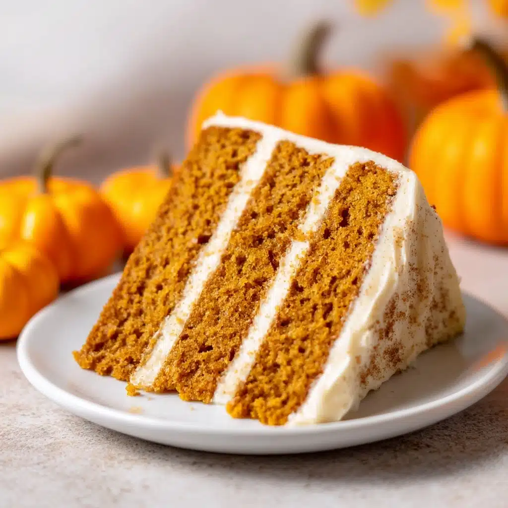 Pumpkin Cake with Cinnamon Cream Cheese Frosting Recipe - Recipe Image
