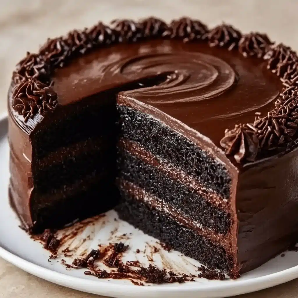 Decadent Chocolate Cake Recipe - Recipe Image