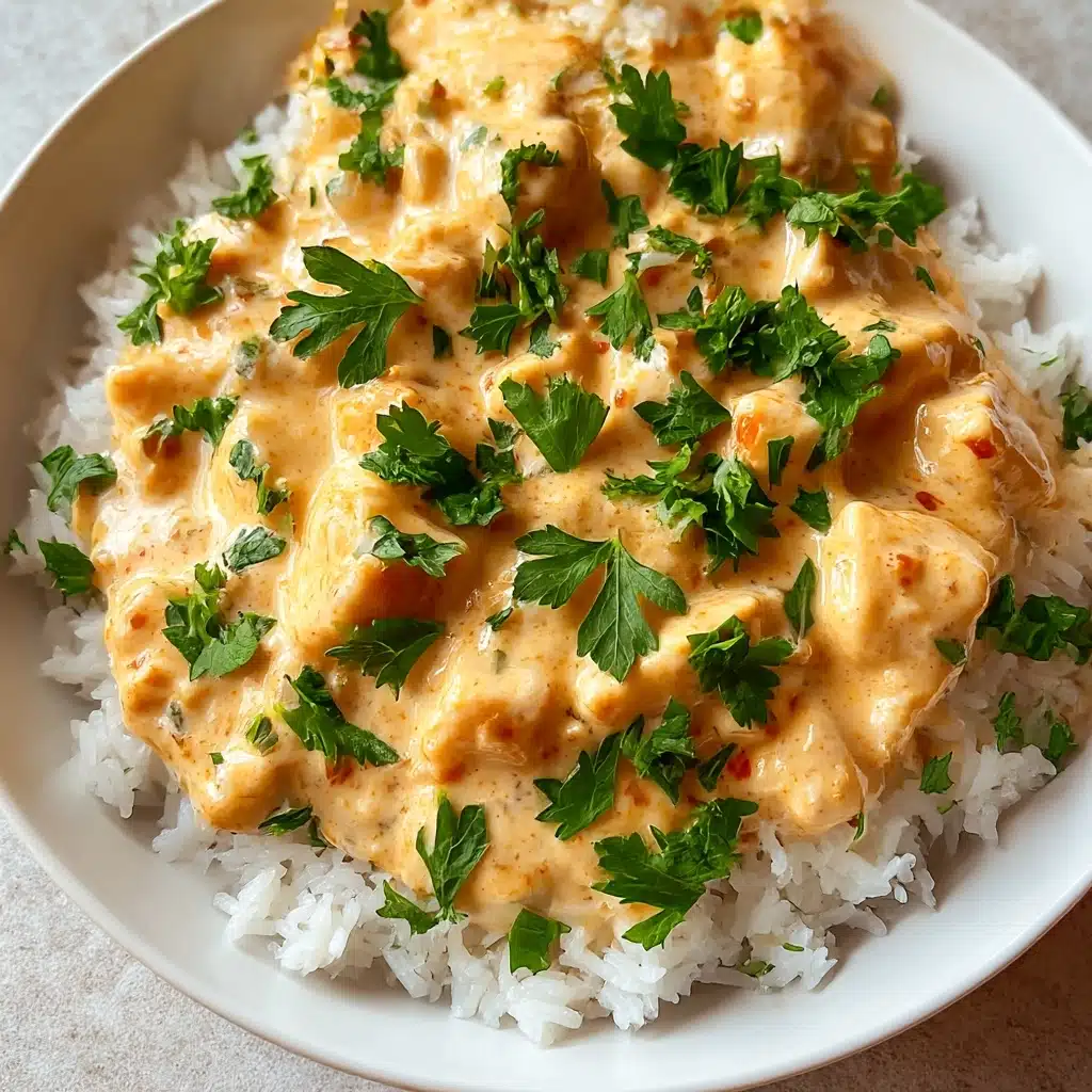Creamy Smothered Chicken and Rice Recipe