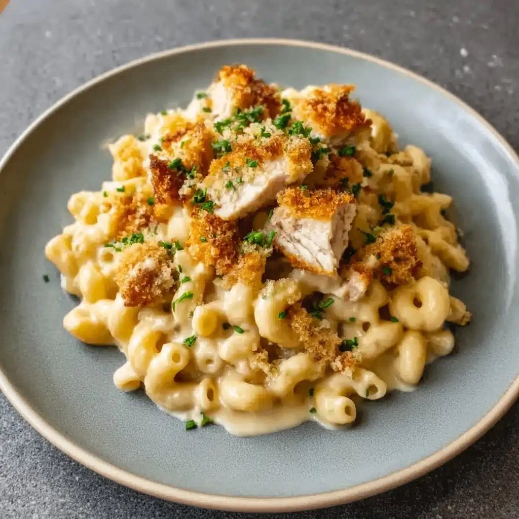 Creamy Chicken Mac and Cheese Recipe