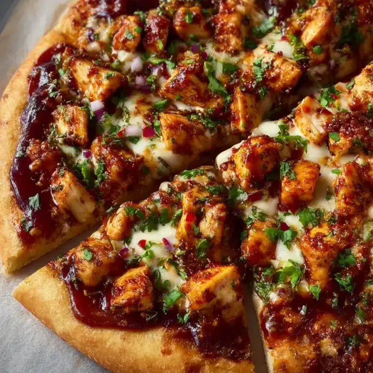 Chili Garlic Chicken Pizza Recipe