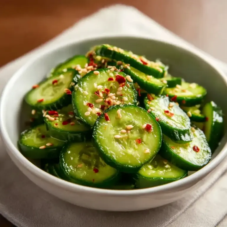 Refreshing Asian Cucumber Salad Recipe