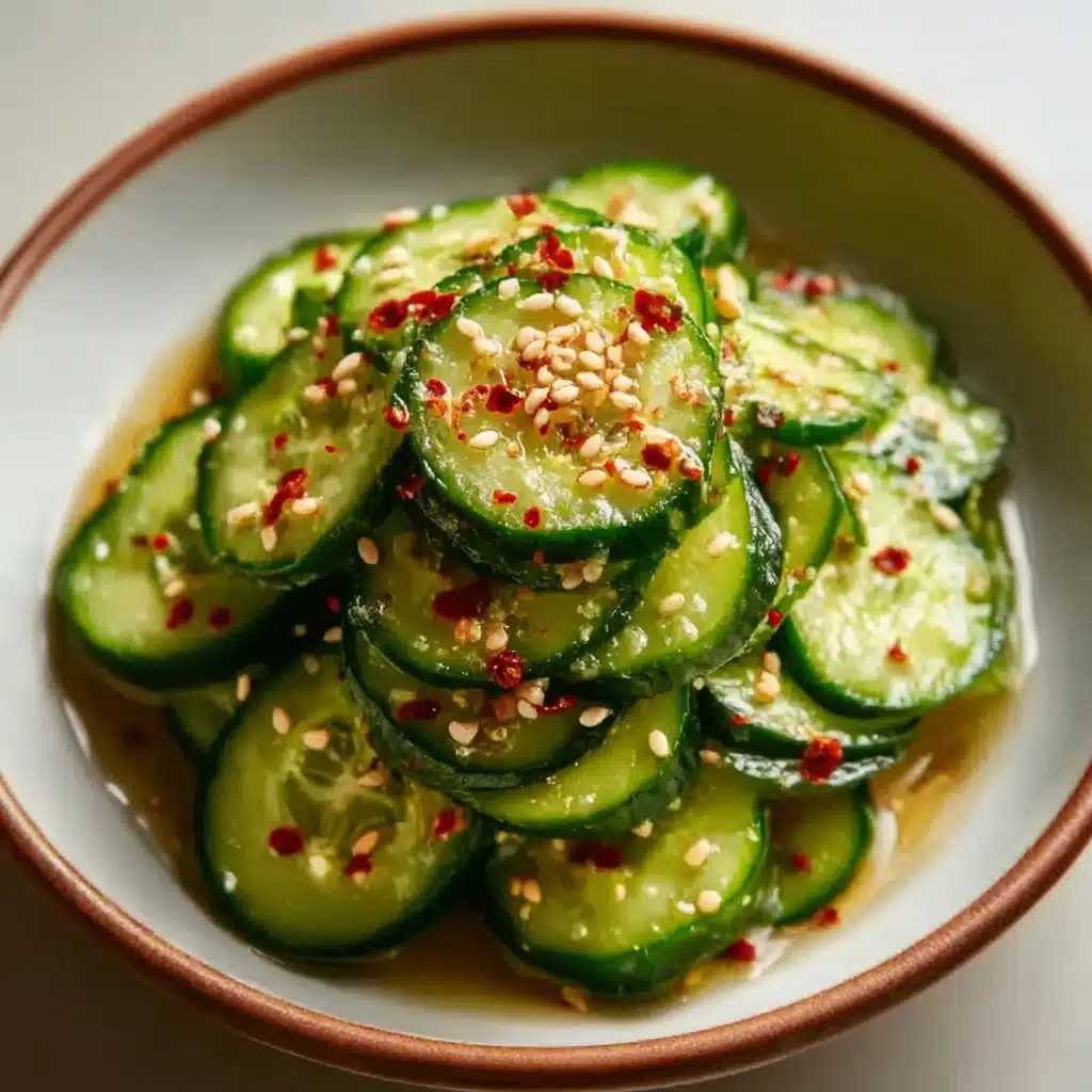Refreshing Asian Cucumber Salad Recipe - Recipe Image