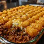 Chili Cheese Tater Tot Casserole Recipe