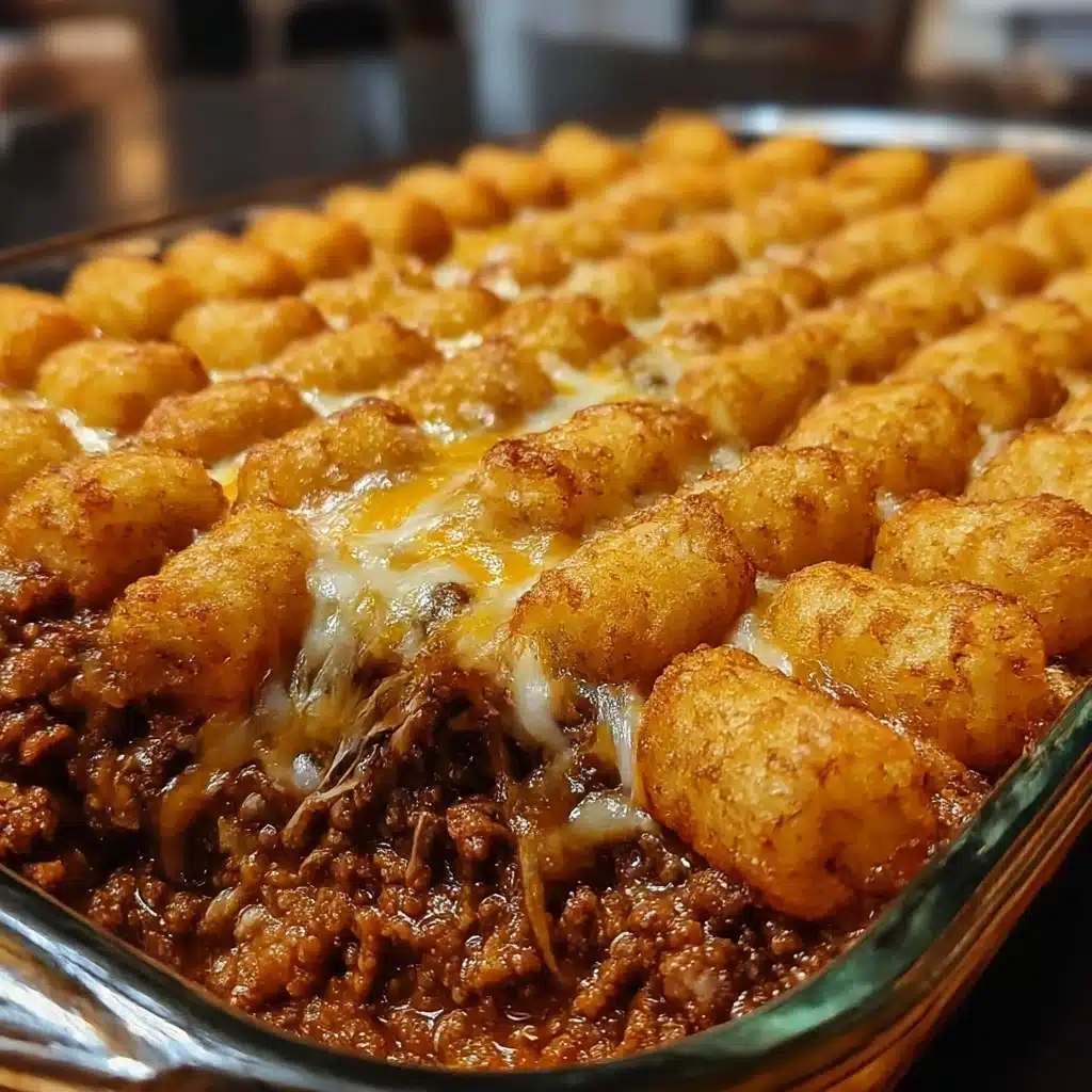 Chili Cheese Tater Tot Casserole Recipe