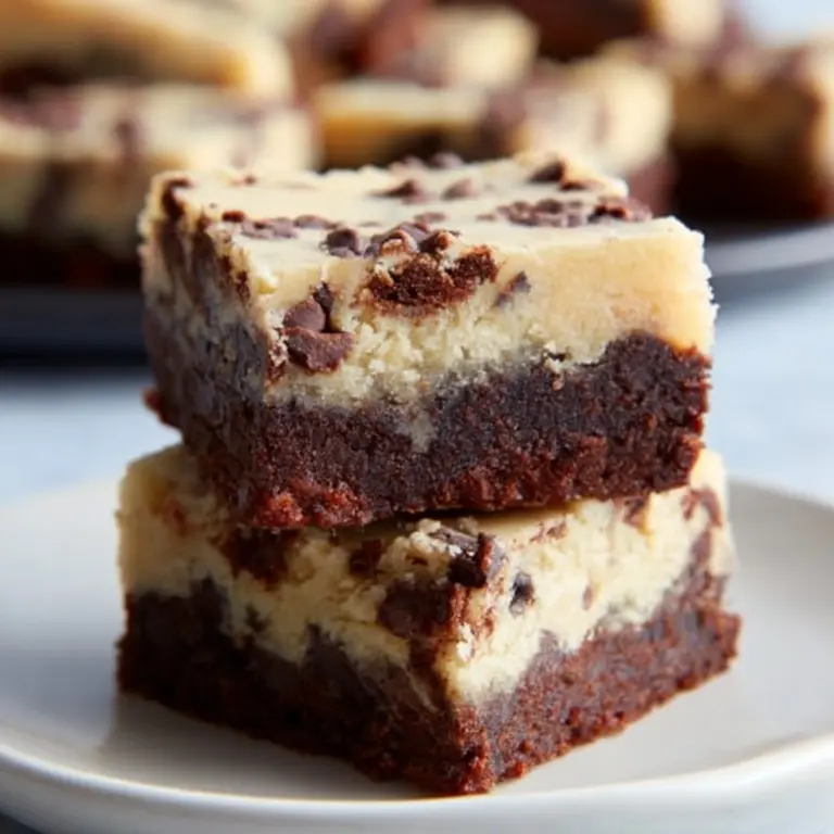 Cookie Dough Brownies Recipe