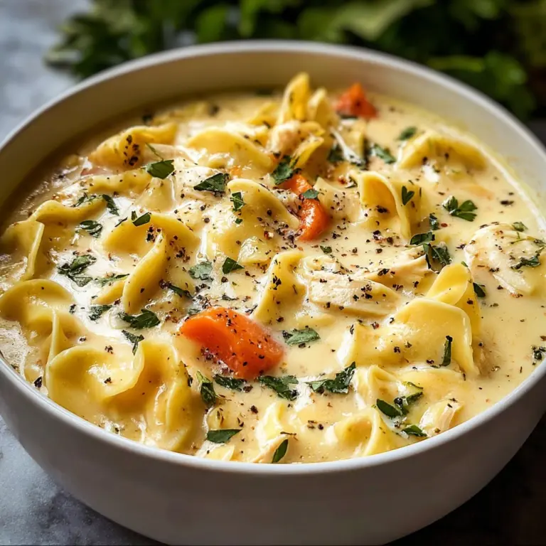 White Lasagna Soup Recipe