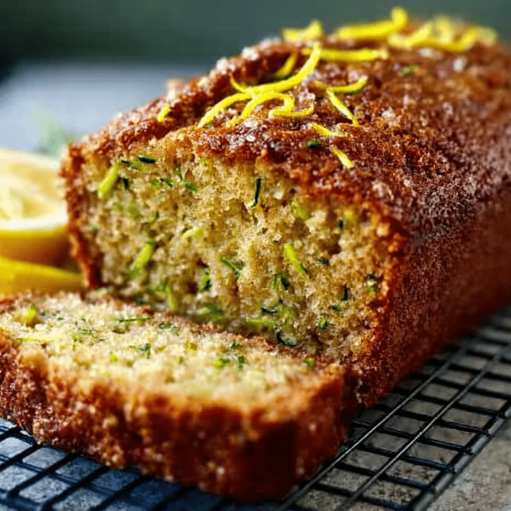 Luscious Lemon Zucchini Bread Recipe - Recipe Image