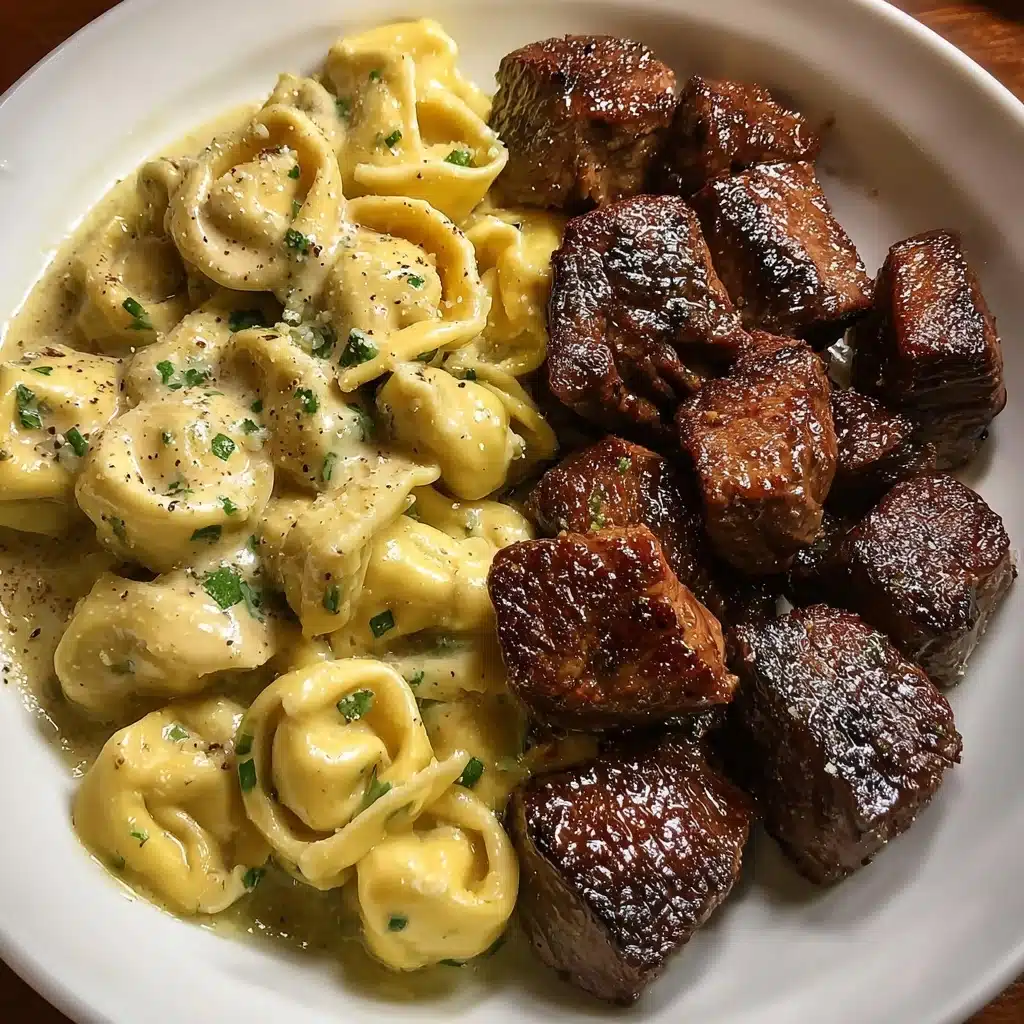 Buttery Steak Tortellini Recipe - Recipe Image
