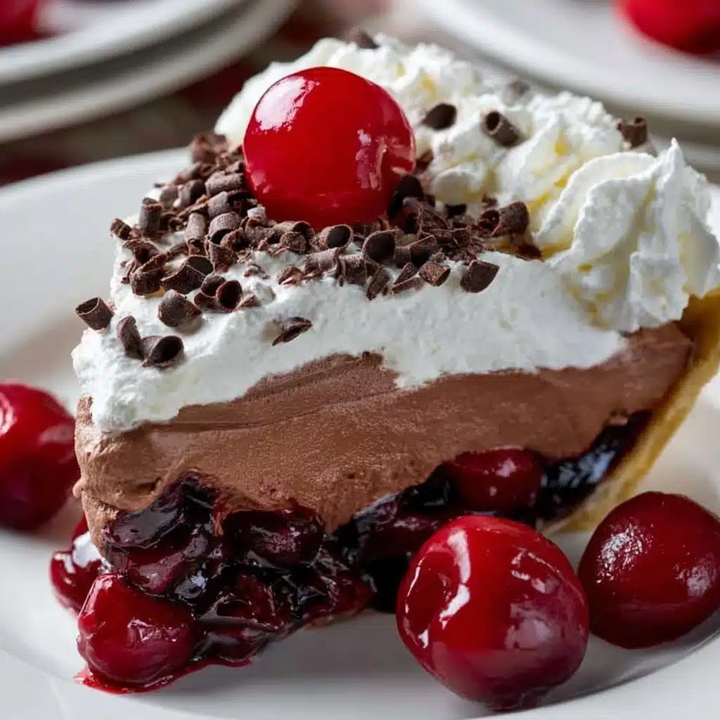 Chocolate Cherry Cream Pie Recipe