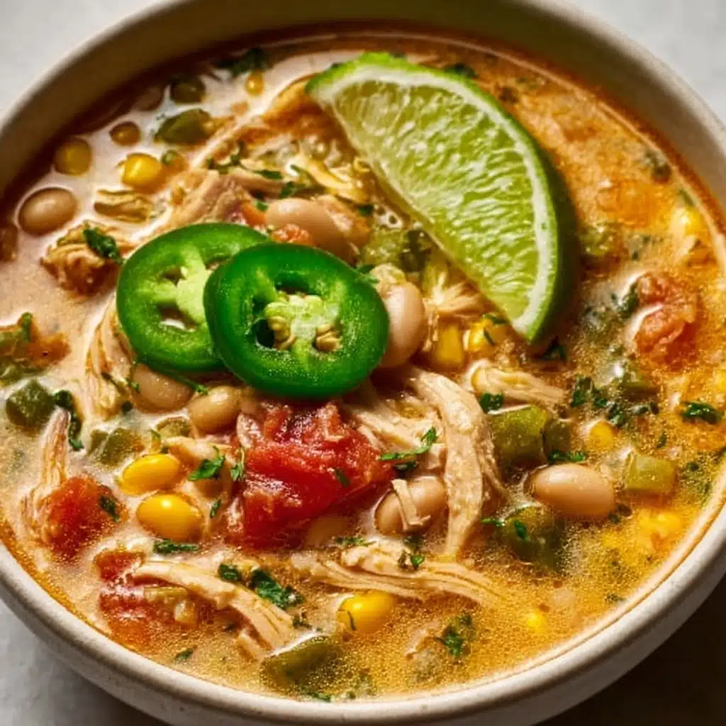 Cajun White Chicken Chili Recipe - Recipe Image