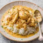 Easy Crockpot Chicken and Gravy Recipe