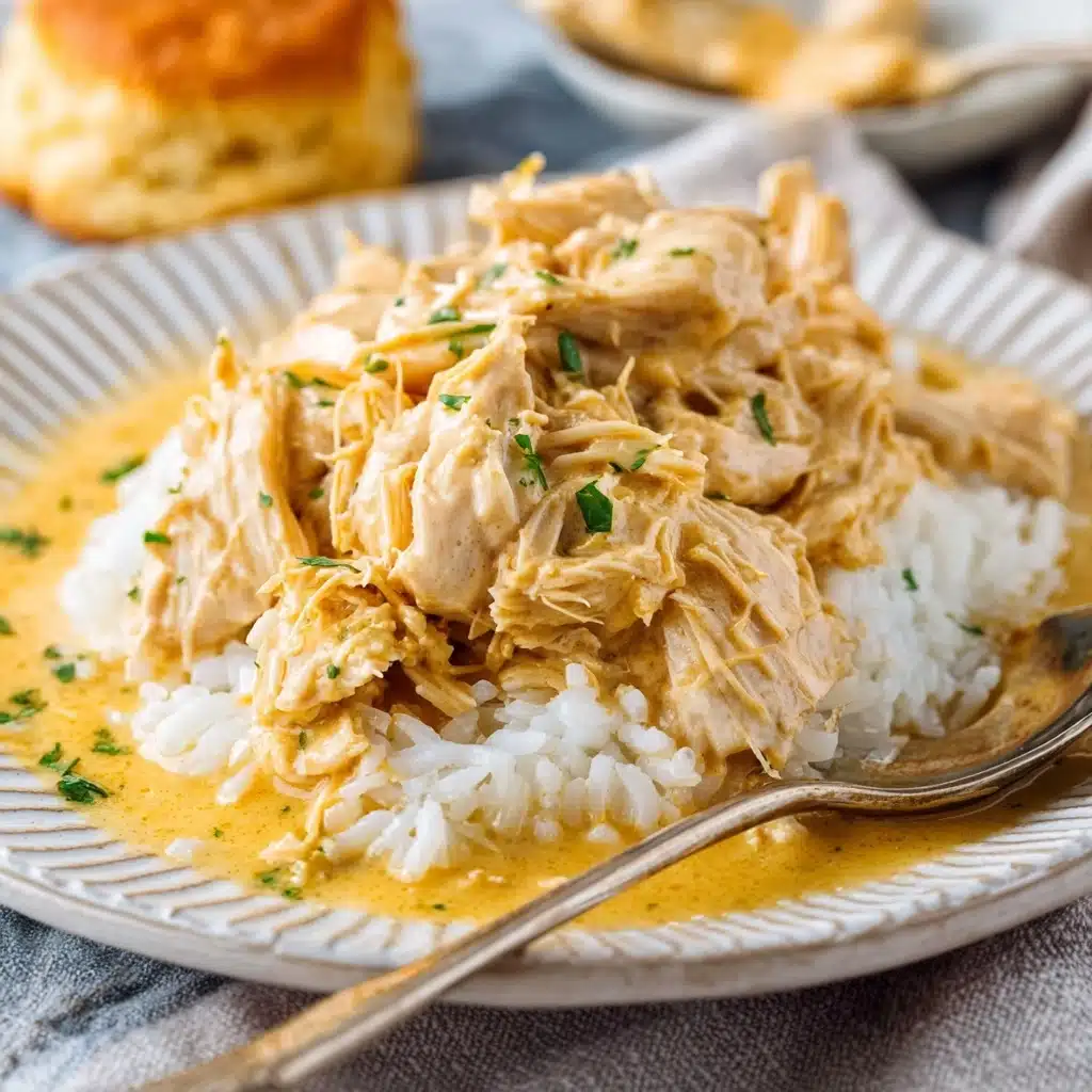Easy Crockpot Chicken and Gravy Recipe - Recipe Image