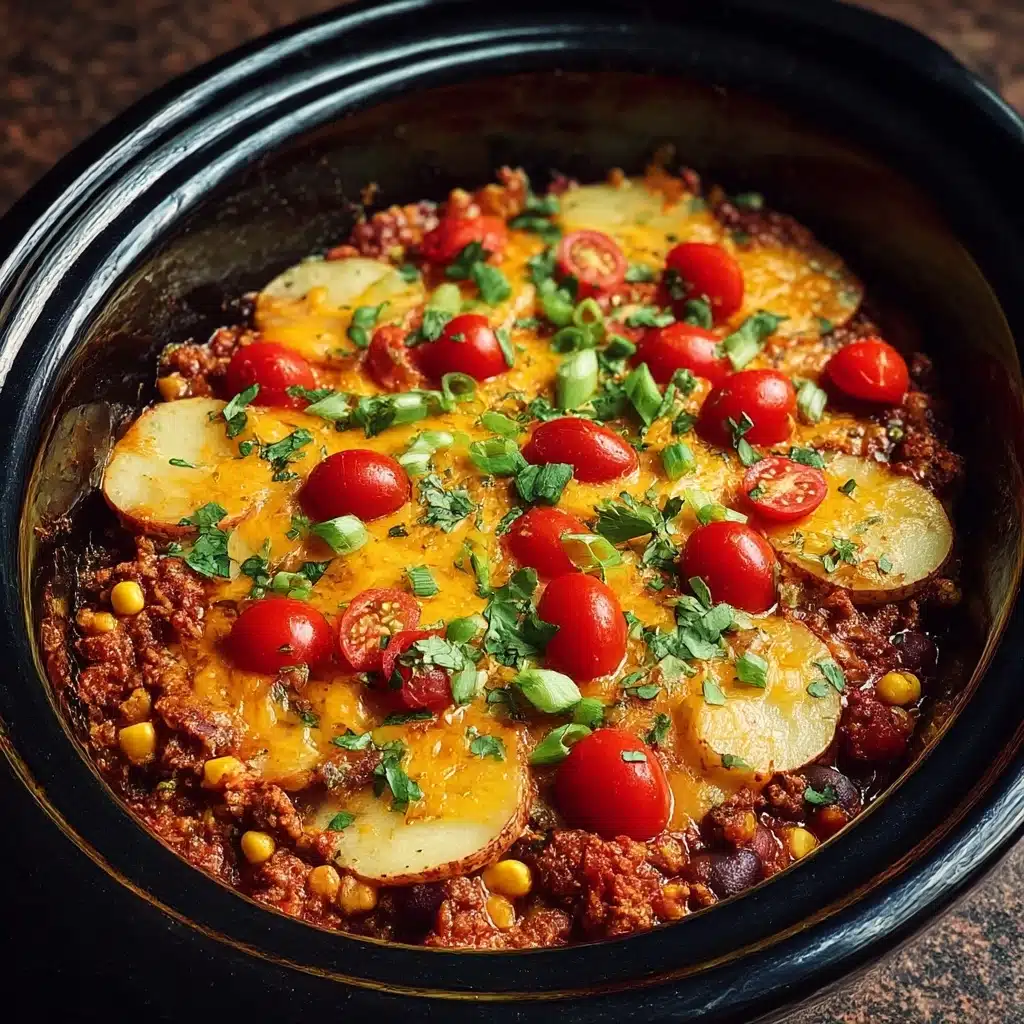 Easy Slow Cooker Cowboy Casserole Recipe - Recipe Image