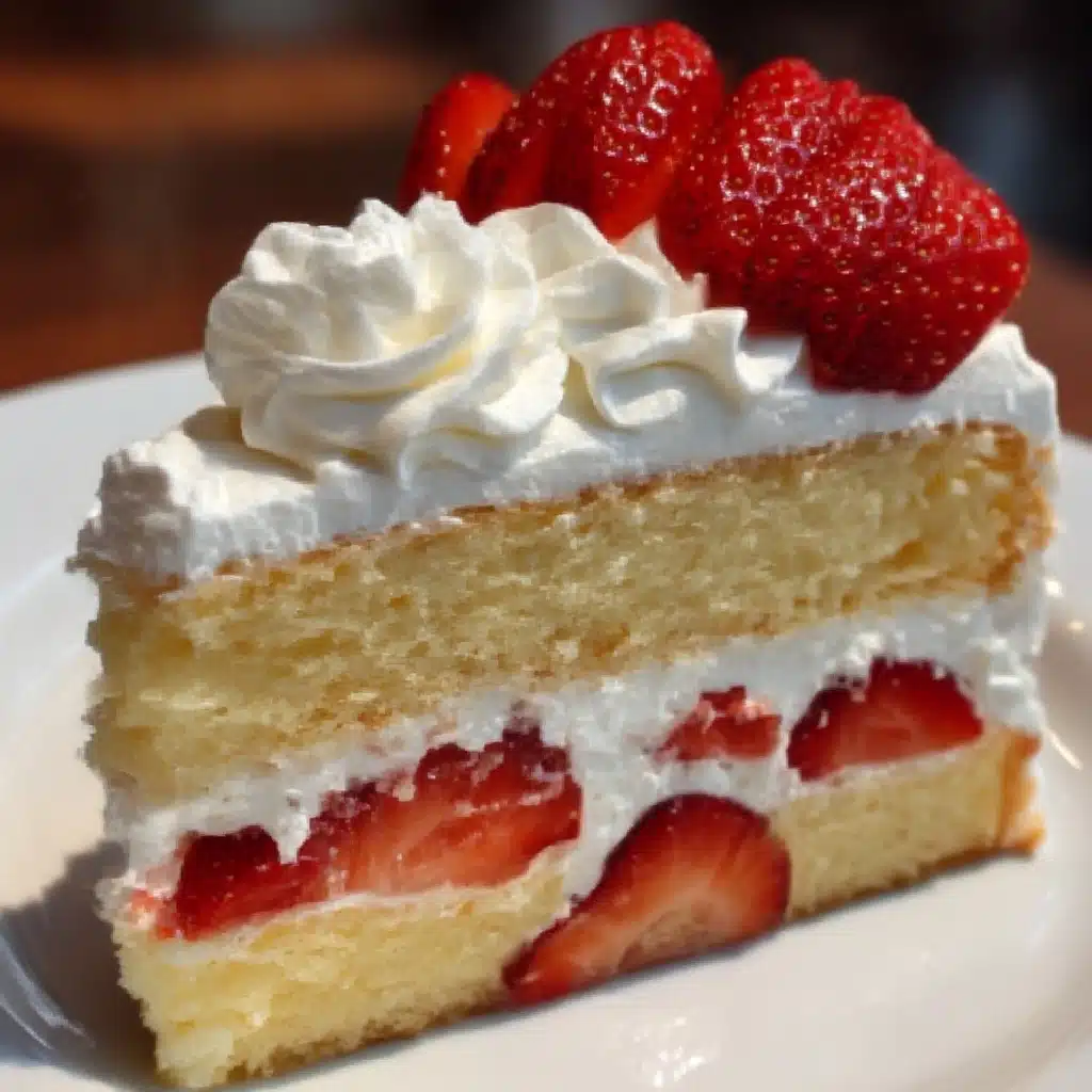Unforgettable Strawberry Shortcake Cake in 5 Simple Steps Recipe - Recipe Image