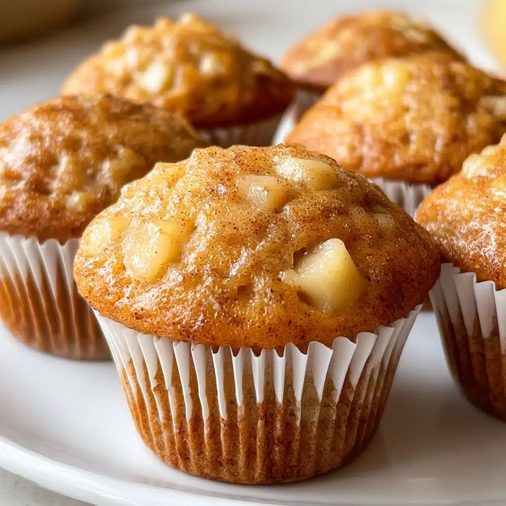 Apple Cinnamon Greek Yogurt Muffins Recipe