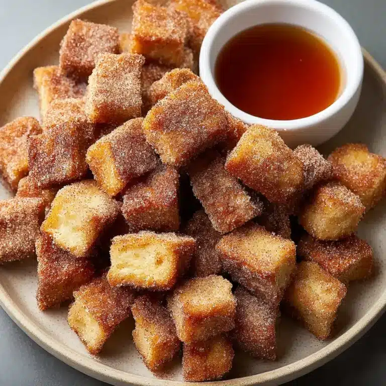 Cinnamon Roll French Toast Bites Recipe