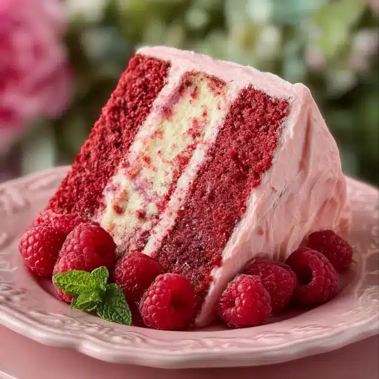 Raspberry Layer Cake Recipe