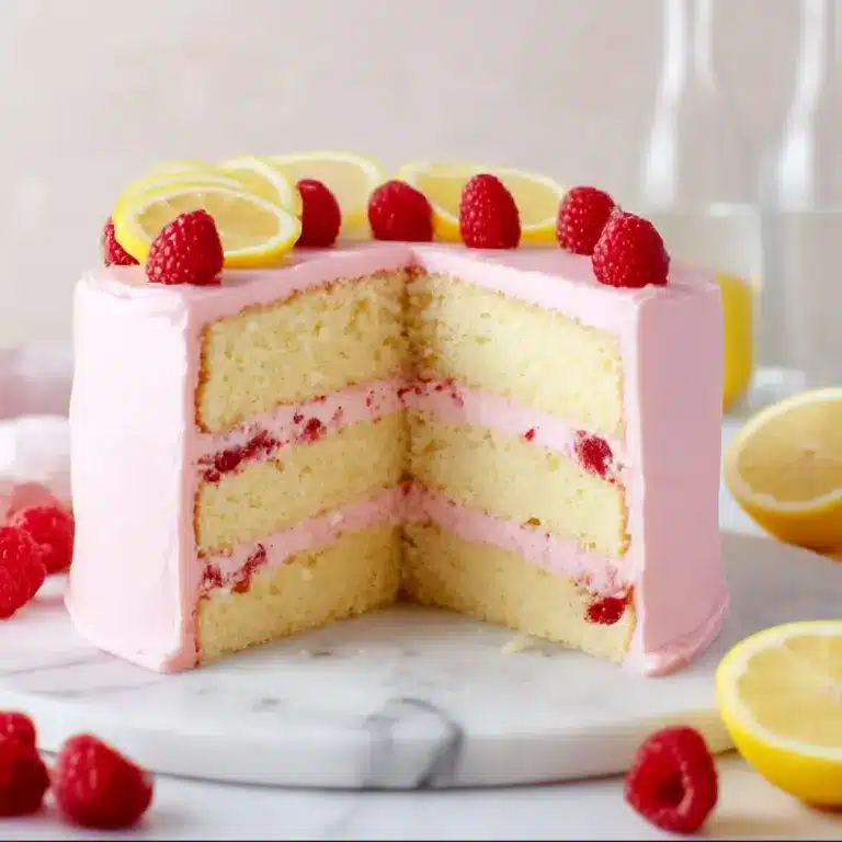 Lemon Raspberry Cake Recipe