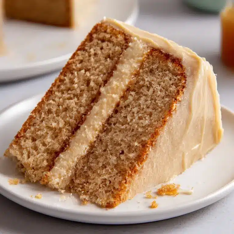 Spice Cake with Salted Caramel Buttercream Frosting Recipe