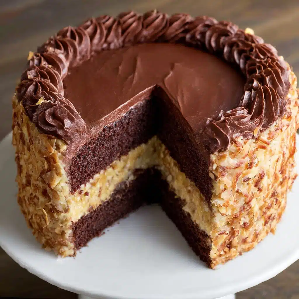 German Chocolate Cake Recipe - Recipe Image