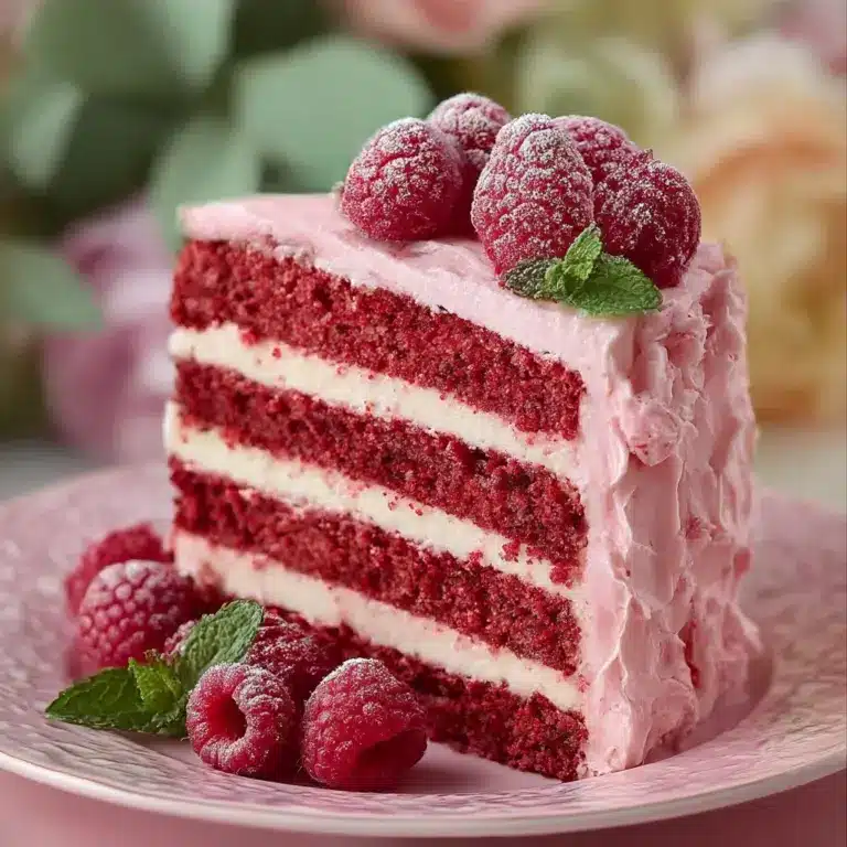 Raspberry Layer Cake Recipe