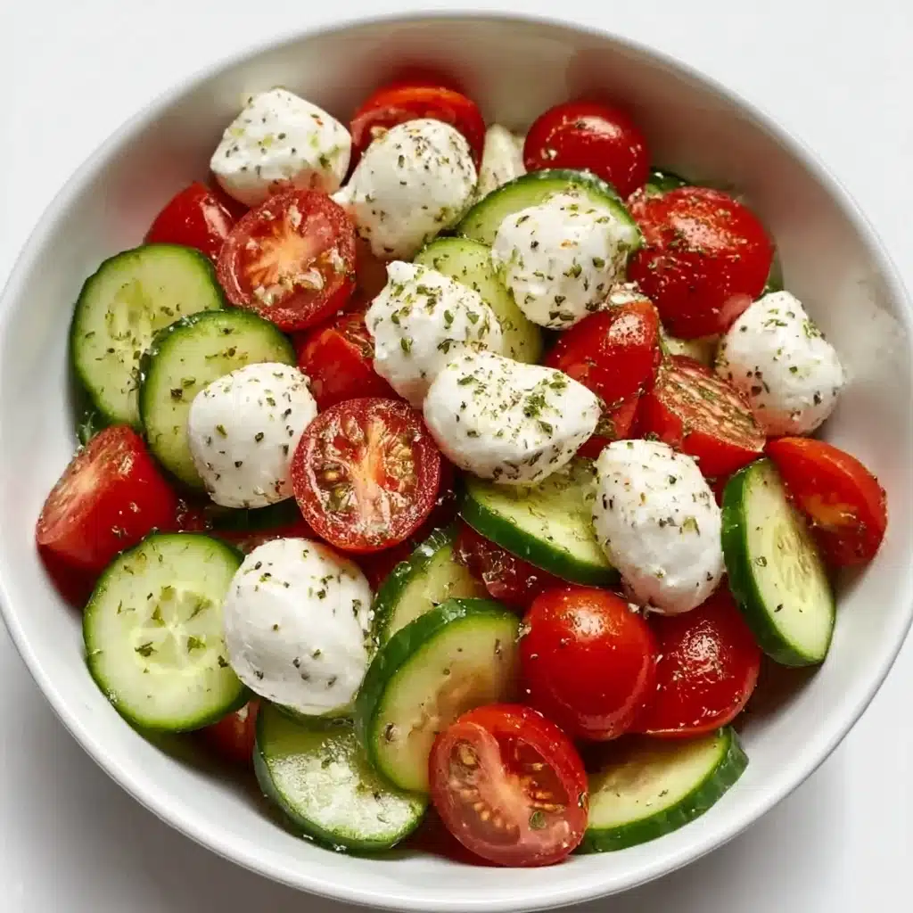 Cucumber Mozzarella Salad Recipe