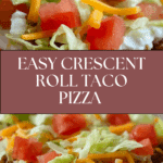 Easy Crescent Roll Taco Pizza Recipe