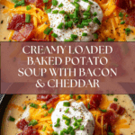 Comforting Loaded Baked Potato Soup Recipe