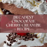 Chocolate Cherry Cream Pie Recipe