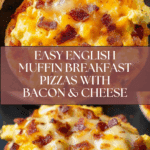 English Muffin Breakfast Pizzas Recipe