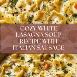 White Lasagna Soup Recipe