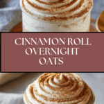 Cinnamon Roll Overnight Oats Recipe