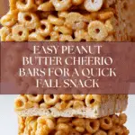 Peanut Butter Cheerio Bars Recipe